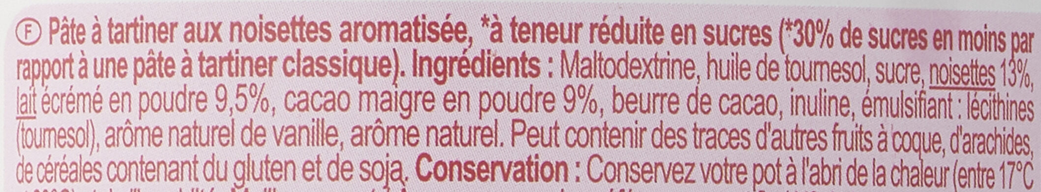Kaonuts - Ingredients - fr