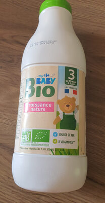lait croissance carrefour bio - Product - fr