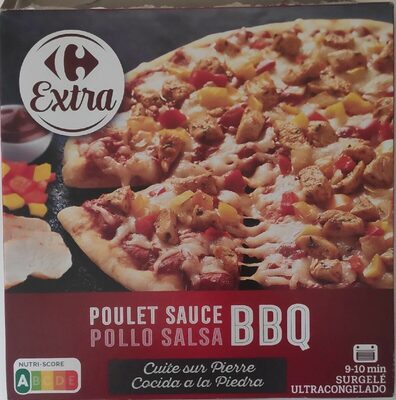 Pizza barbecue sauce poulet - Produit