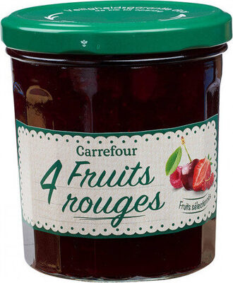 Confiture 4 fruits rouges - Produkt - fr