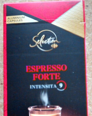 Espresso forte - intensité 9 - Instruction de recyclage et/ou informations d'emballage