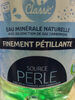 eau minerale naturelle finement perillante soirce perle - Product