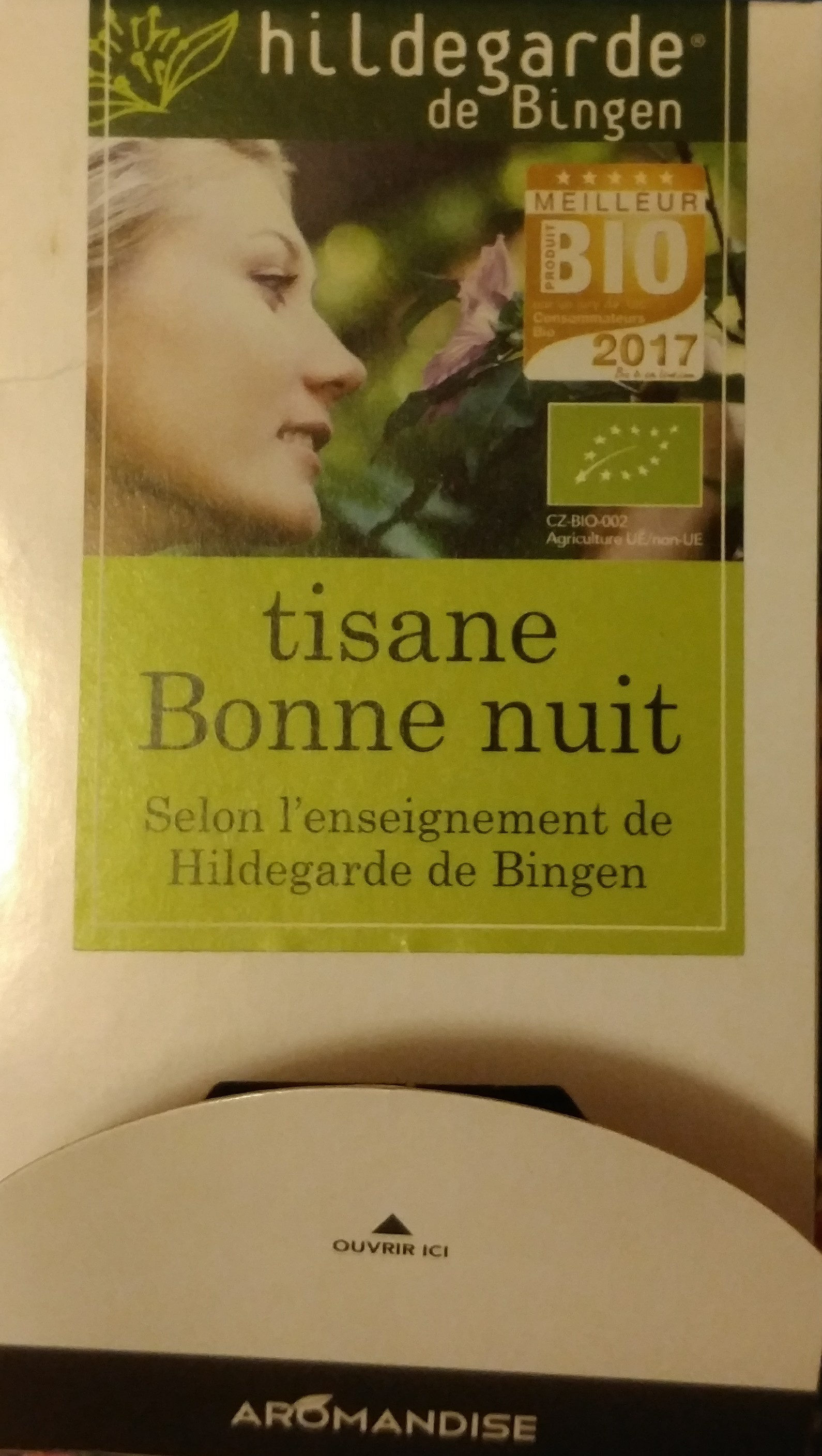 Tisane Bonne Nuit Bio - 20 Sachets - Hildegarde De Bingen - Produit