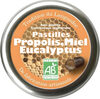 Pastilles Propolis, Miel, Eucalyptus - Producto
