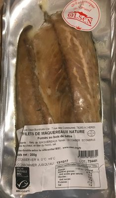 Filets de maquereaux nature - Product - fr