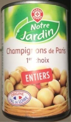 Champignons de Paris Entiers1/2 - Produit