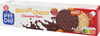 Biscuits ronds nappés de chocolat noir - Product