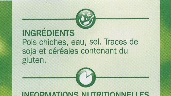 Pois chiches - Ingredients - fr