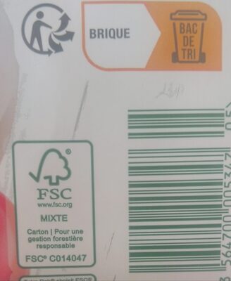 Velouté de tomates - Istruzioni per il riciclaggio e/o informazioni sull'imballaggio - fr