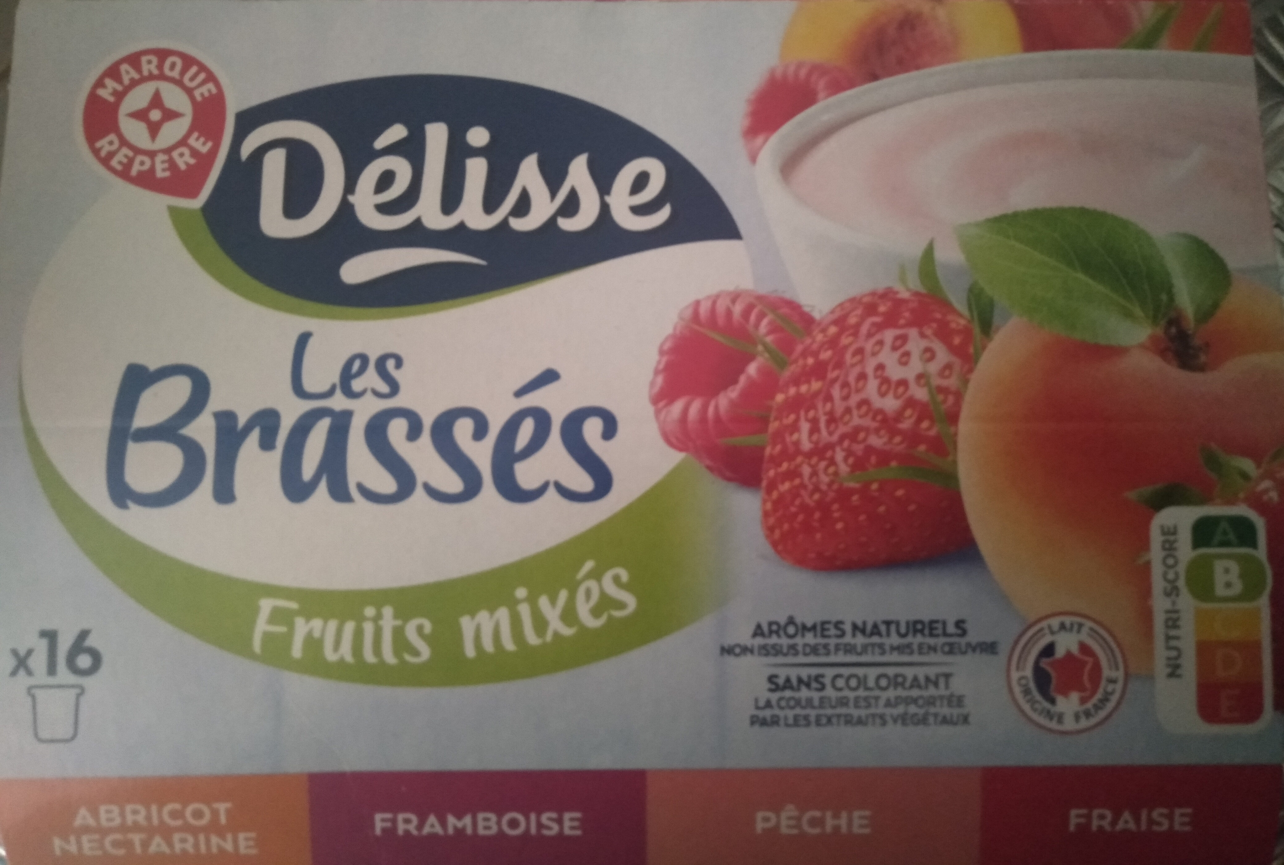 Brassés aux fruits mixés sans morceaux - Produkt - fr