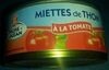 Miettes de thon à la tomate - Produit