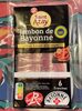 Jambon De Bayonne x6 Trches 150 gr - Produit
