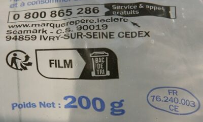 Filets de hareng fumés doux - Recycling instructions and/or packaging information - fr