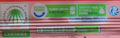 Pâte Brisée - Instruction de recyclage et/ou informations d'emballage