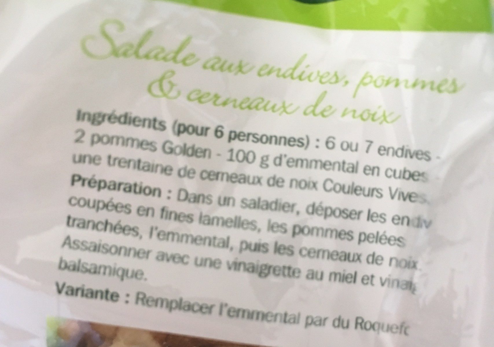 Cerneaux de noix - Ingredients - fr