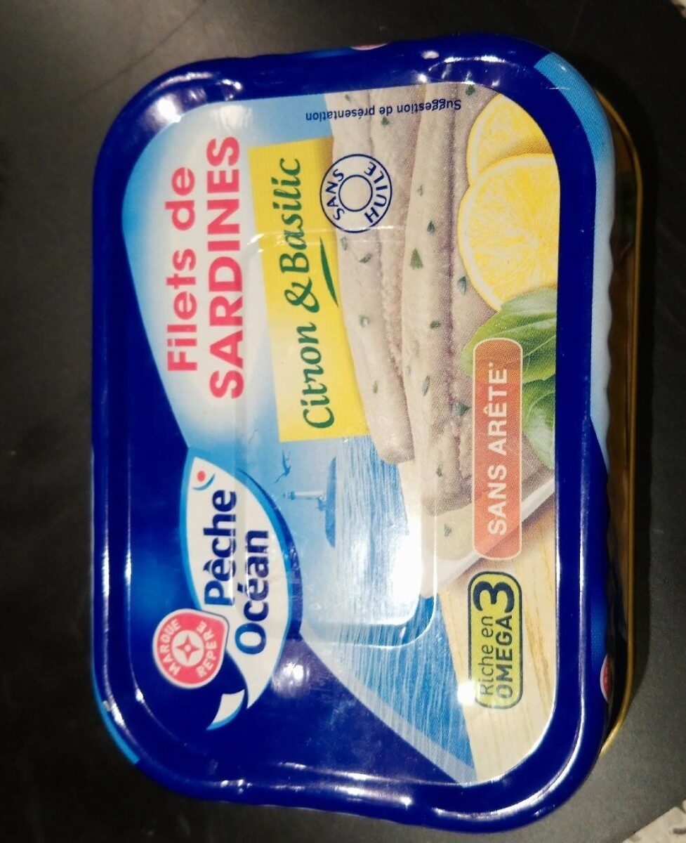 Filets de sardines - Produit