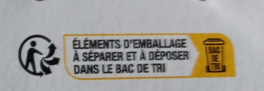 Yaourt à la grecque nature - Recycling instructions and/or packaging information - fr