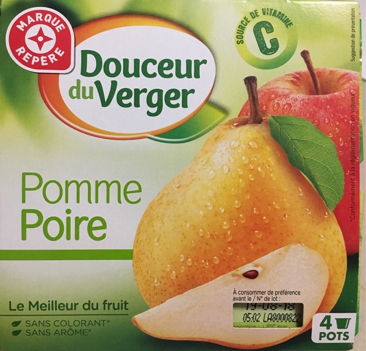 Douceurs du verger - Pomme  + Poire - Product - fr