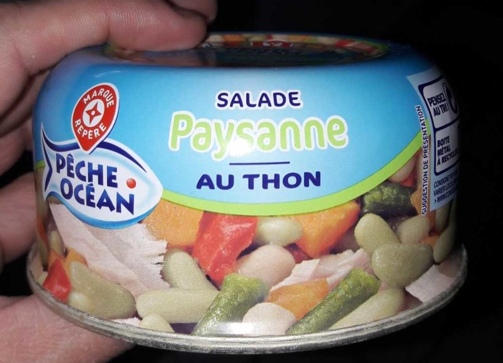 Salade paysanne au thon - Produit