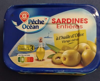Sardines à l'huile d'olive extra vierge - Produit