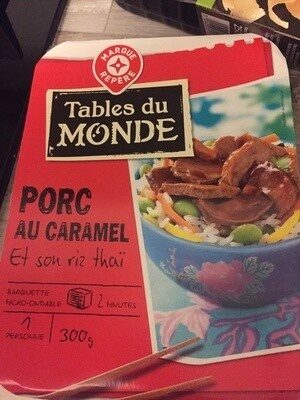 Porc au caramel et son riz thaï - Product - fr
