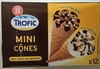 Mini cones choco vanille x12 - Product