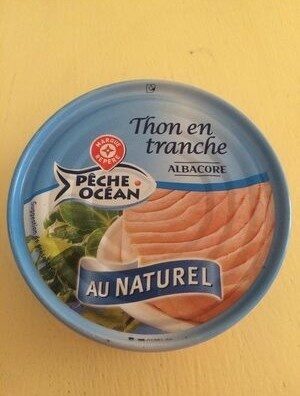 Thon naturel albacore en tranche - Producto - fr