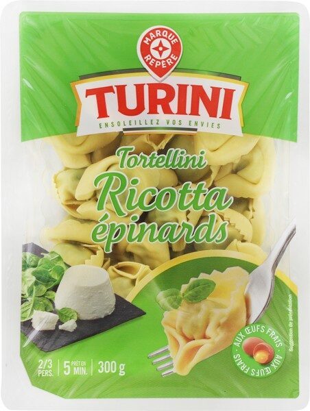 Tortellini  Ricotta Epinards aux oeufs frais - Produit