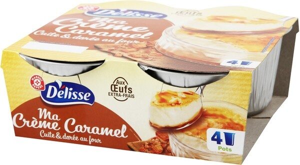 Crème caramel x 4 pots - Produkt - fr