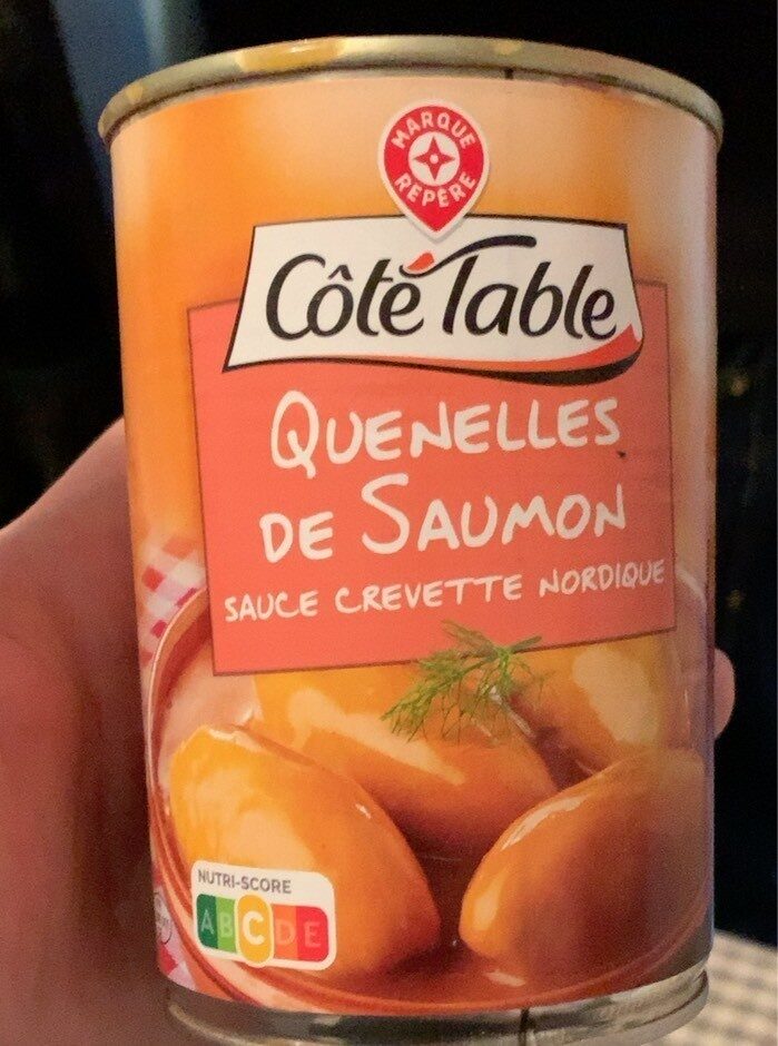 Quenelles de saumon sauce crevette nordique - Product - fr