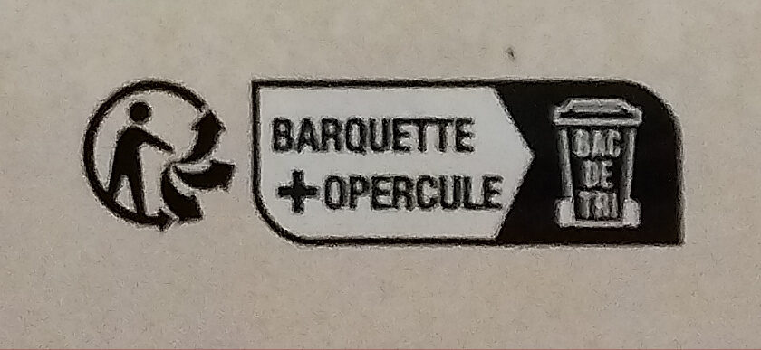 Tartes aux poireaux et à l'emmental râpé - Recycling instructions and/or packaging information - fr