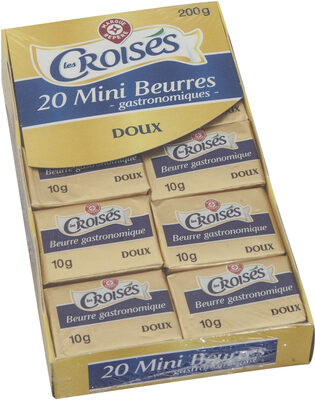 Mini-beurres gastronomiques doux - Produit