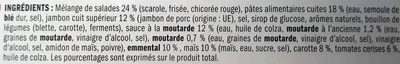 Salade jambon emmental crudités - Ingrediënten - fr