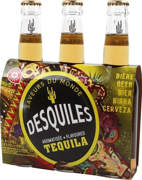 Bière arômatisée tequila 5,9% vol. - Product - fr