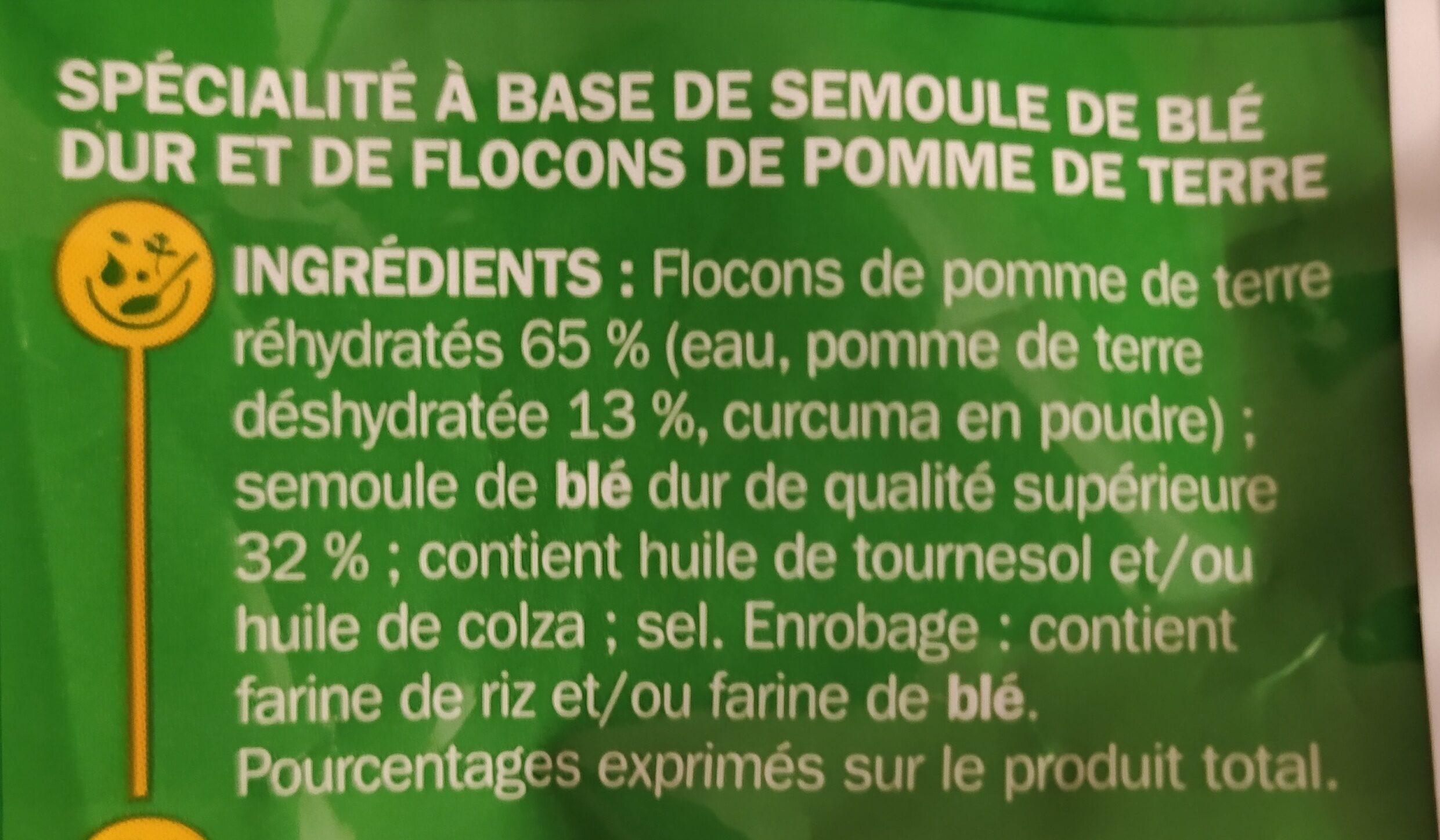Gnocchi à poêler - Ingredients - fr