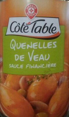 Quenelles de veau sauce financière - Product - fr