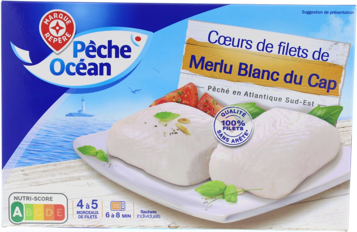 Cœurs de  filets de Merlu Blanc du Cap - Product - fr