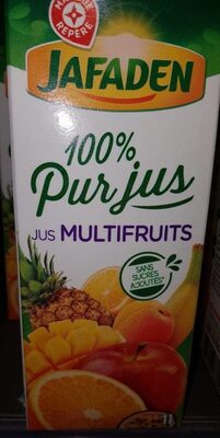 100% pur jus multifruits Jafaden - Product - fr