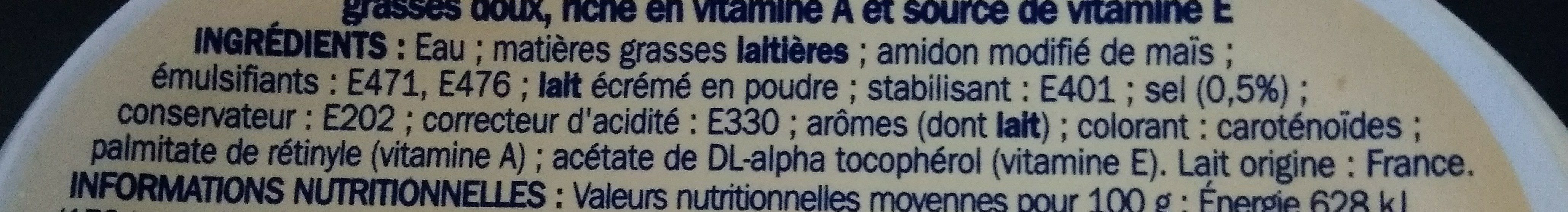 Matière grasse légère 15% doux - Zutaten - fr