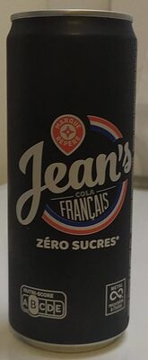 Jean's cola zero - Product - fr