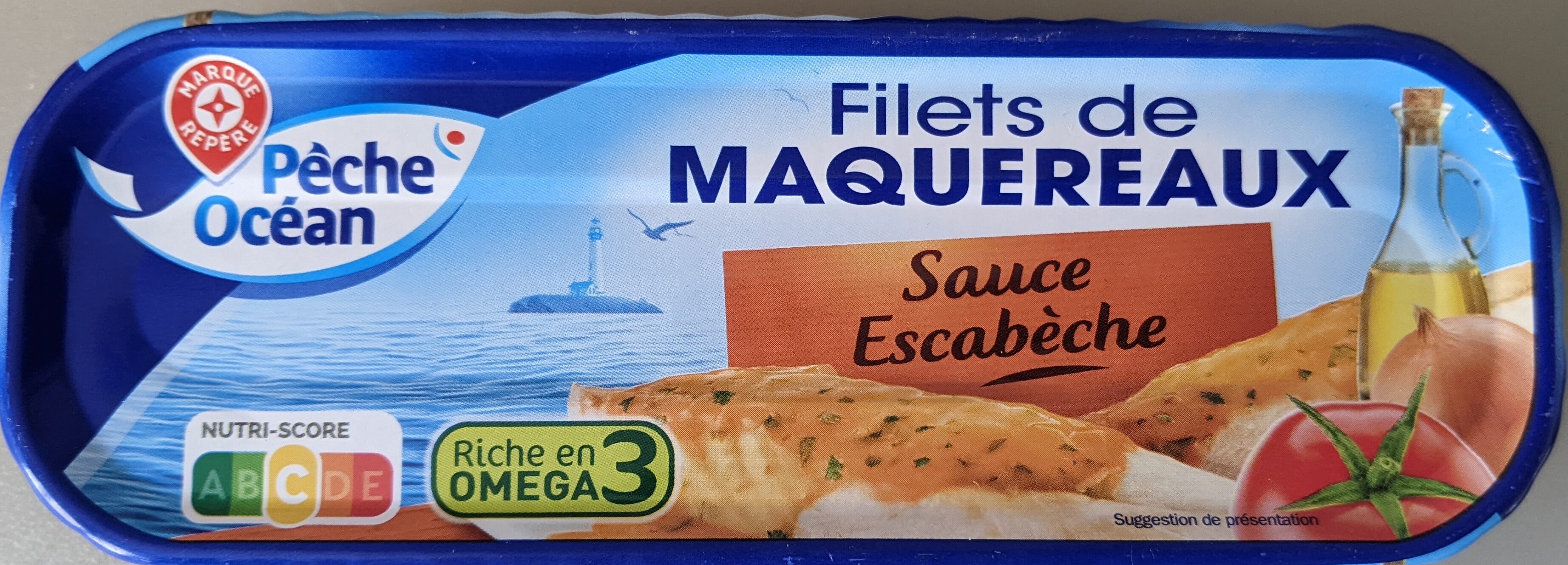 Filets de Maquereaux (Sauce Escabèche) - Produit