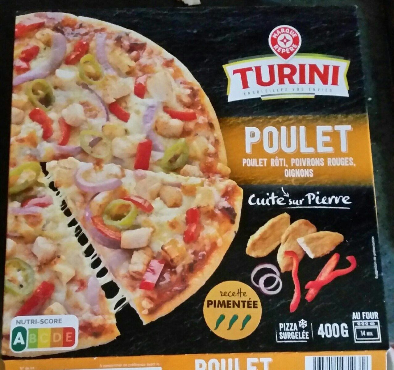 Pizza poulet - Producte - fr