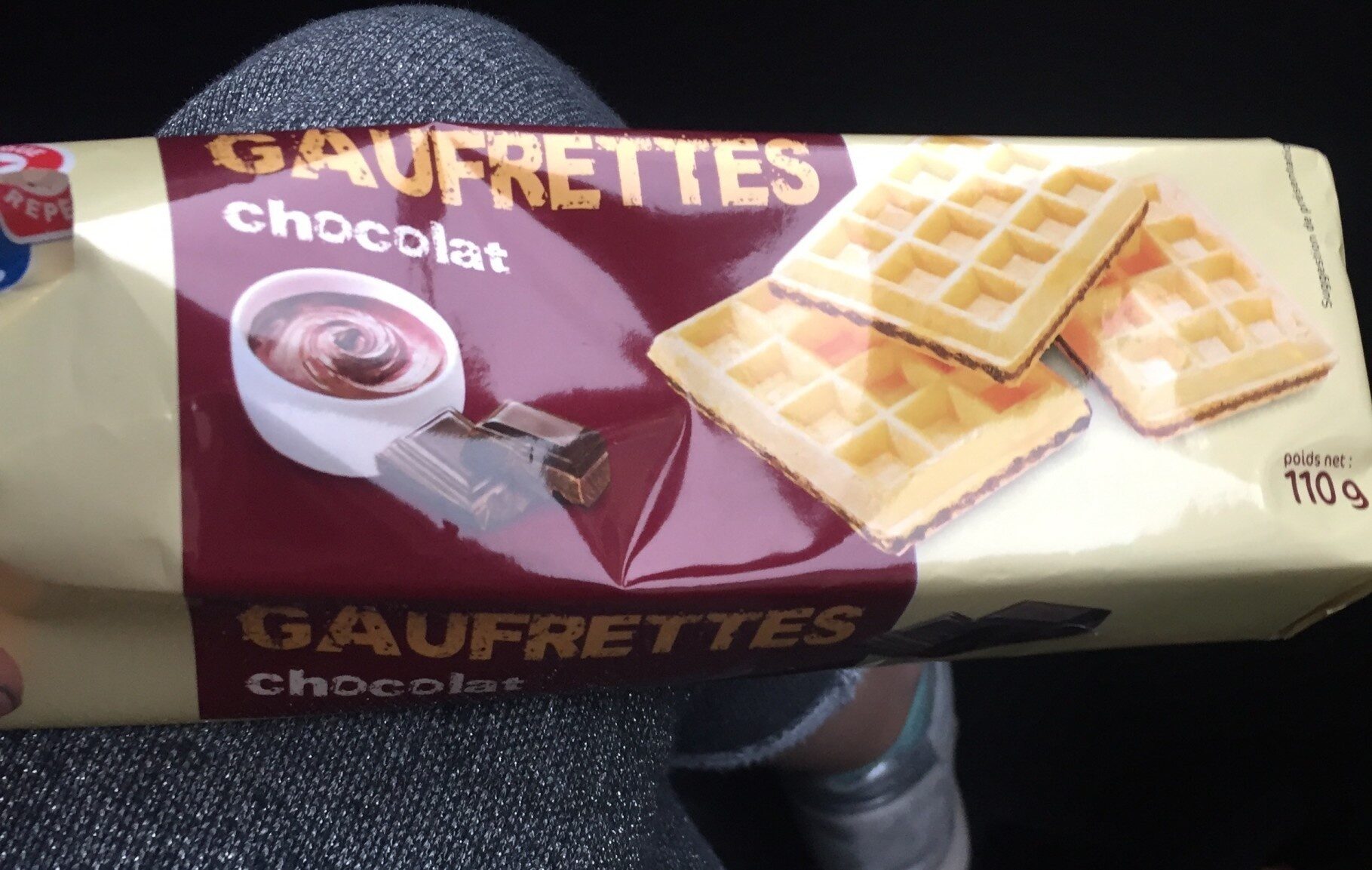 Gaufrettes chocolat x15 - Product - fr