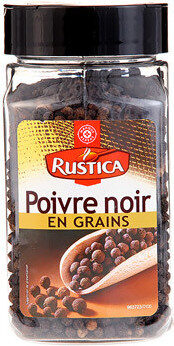 Poivre Noir En Grains Rustica, - Produit