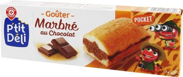 Mini marbrés chocolat x 7 - Product - fr