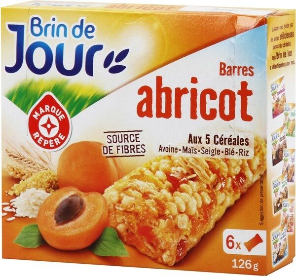 Barres céréales abricot x 6 - Product - fr