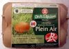 Oeufs plein air Label Rouge x6 - Producto