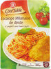 Escalope de Dinde Milanaise et Spaghetti Sauce Basilic - Produit