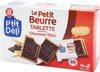 P'tit beurre tablette chocolat noir en sachets fraîcheur - Product