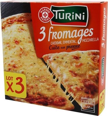 Pizza 3 fromages - Product - fr